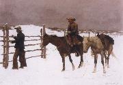Frederick Remington The Fall of the Cowboy Germany oil painting artist